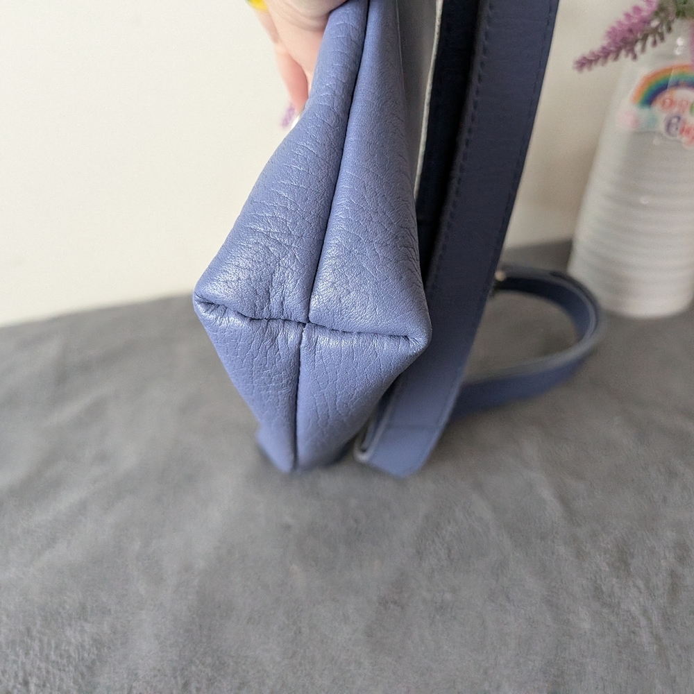 Hammitt Periwinkle Blue Leather Crossbody - Picture 6 of 9